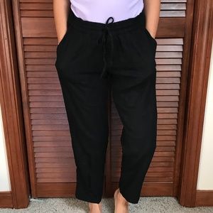Lightweight Black Pants